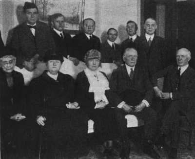 Conference of Men and Women Delegates at a National Convention in 1920