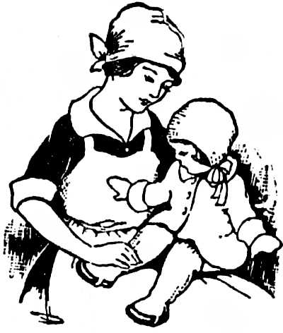 woman with baby wearing gaiters