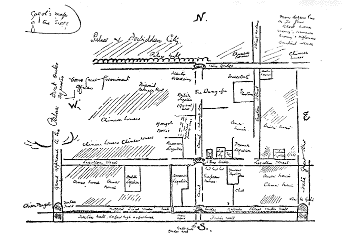 Map of the Siege