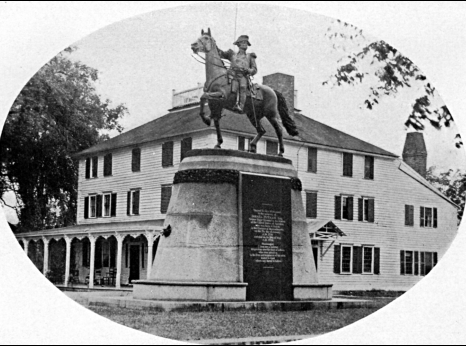 Statue to General Putnam at Brooklyn, Connecticut.