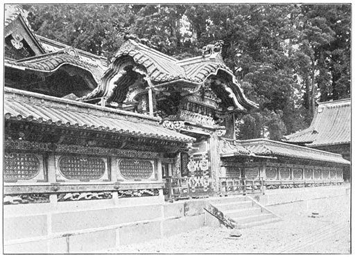 Het Mausoleum van Iyeyasu te Nikko.