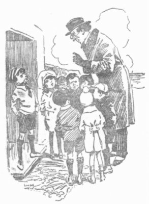 "You're a
very wicked little boy!" said Mr. Percival Jones.