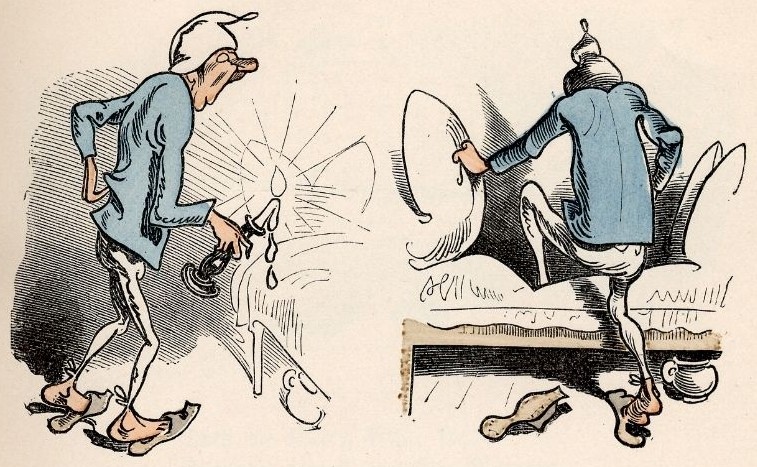 Onkel Fritze geht zu Bette Onkel Fritze geht zu Bette