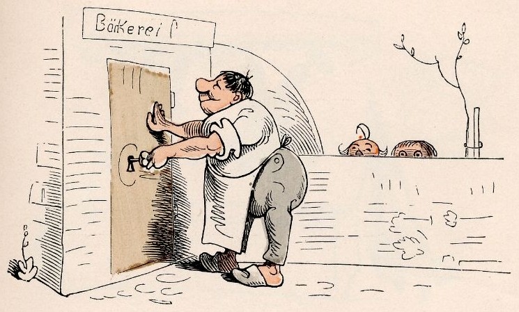 Der Bäcker macht das Backhaus zu Der Bäcker macht das Backhaus zu