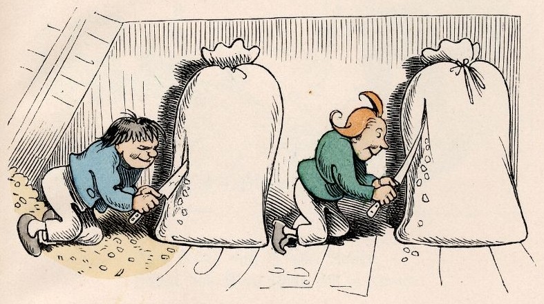 Löcher in die Säcke Löcher in die Säcke