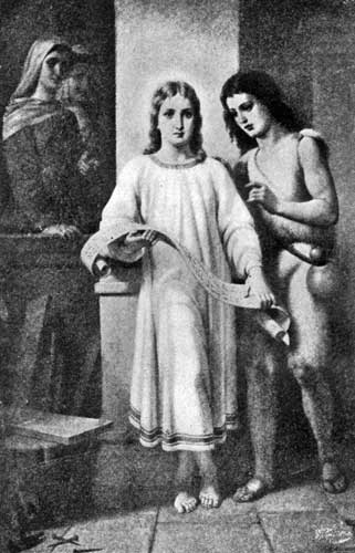 Christ and St. John