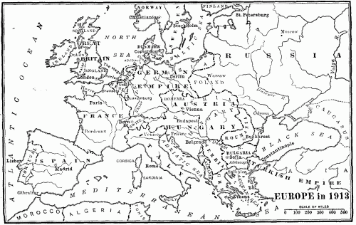 EUROPE IN 1913
