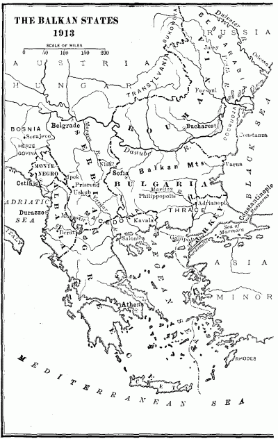 THE BALKAN STATES 1913