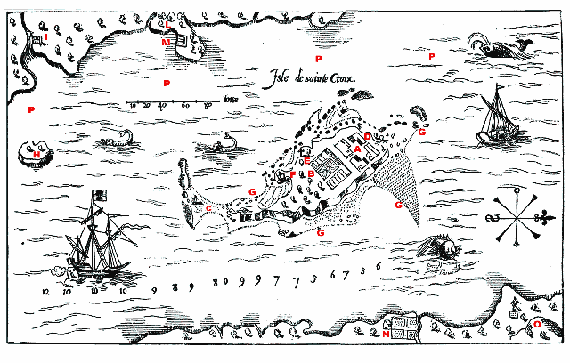 Isle de saincte Croix.