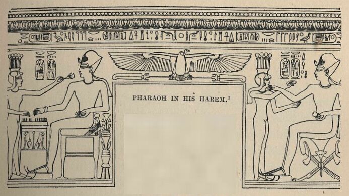 037.jpg Pharaoh in his Harem 