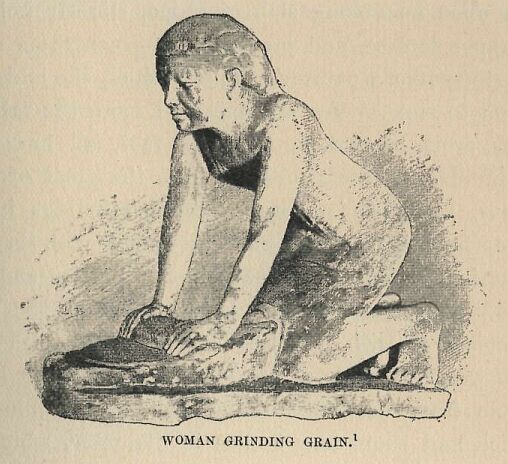 111.jpg Woman Grinding Grain 