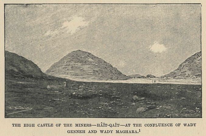 164.jpg the High Castle of The Miners--haÎt-qaÎt--at The Confluence of Wady Genneh and Wady Maghara 