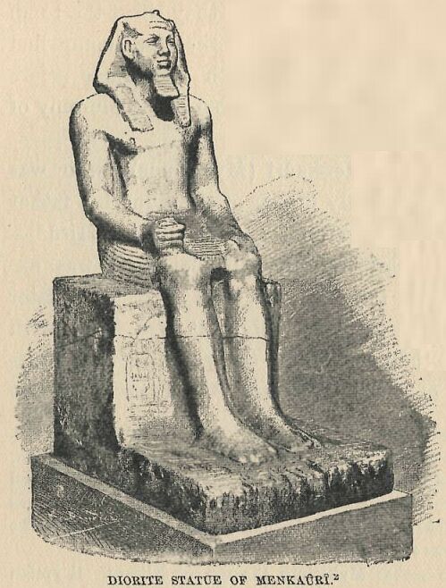 192.jpg Diorite Statue of MenraÛrÏ 