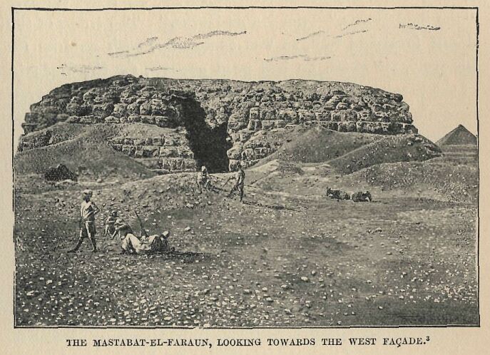255.jpg the Mastabat-el-faraun, Looking Towards The West Façade 