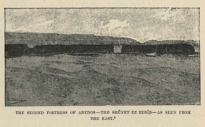 302.jpg the Second Fortress of Abydos--the ShÛnet-ez-zebÎb--as Seen from the East 