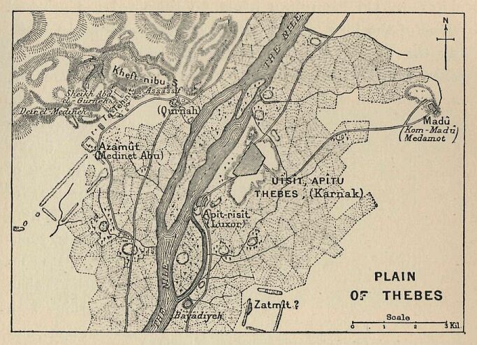309.jpg Map, Plain of Thebes 