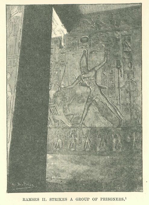 230.jpg Ramses Ii. Strikes a Group of Prisoners 