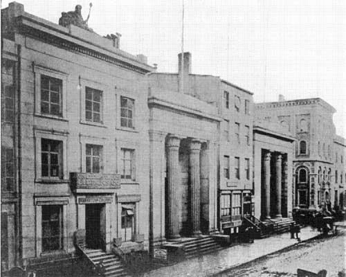 Building of the Manhattan Company

WALL STREET IN 1860