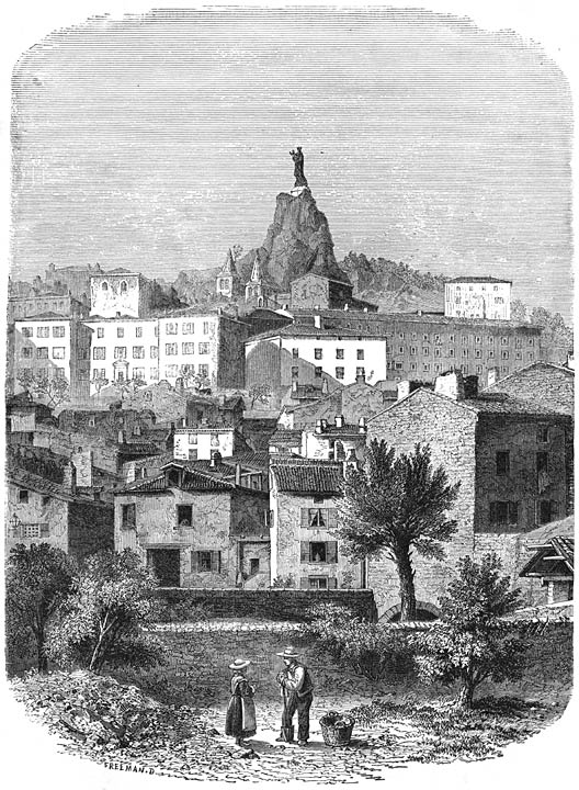 Standbeeld der Heilige-Maagd te Puy. (Zie blz. 175.)