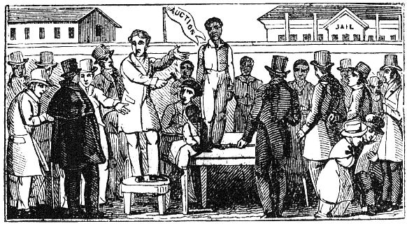A Slave sold at Auction.