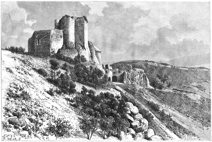 Ruïne van het kasteel Landskron.