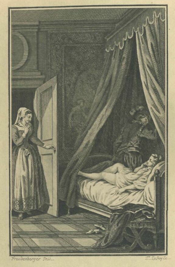 119a. The Gentleman's Spur Catching in The Sheet
