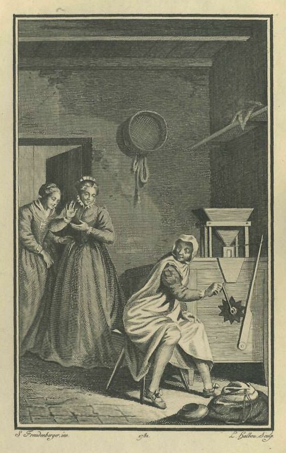 169a. The Wife Discovering Her Husband in The Hood Of
Their Serving-maid
