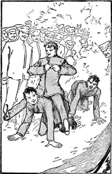 Illustration: Eph Raced After Jack, Barking at Him.