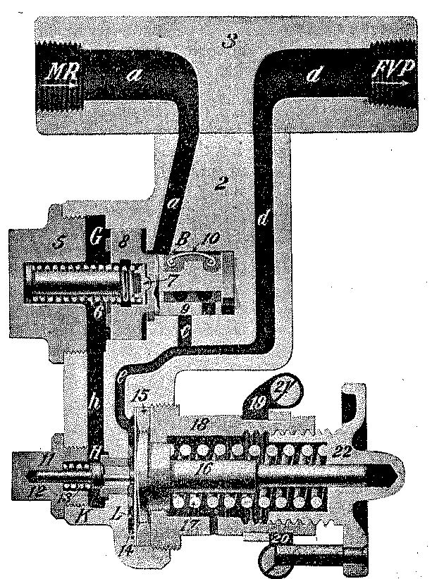 Fig 6: Diagram of B-6 Feed Valve, Closed.