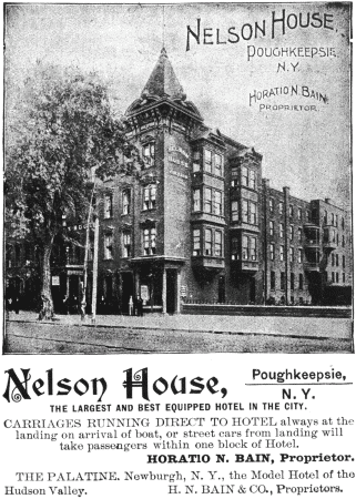 advert - Nelson House, Poughkeepsie, N. Y.