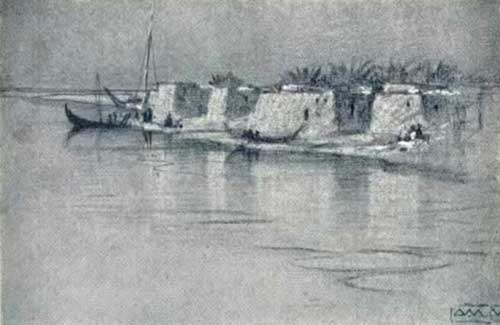 MUD HOUSES ON THE TIGRIS