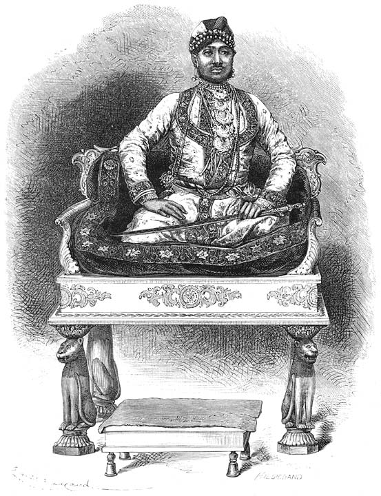 Samboe-Singh, Maha-Rana van Oodipoor.