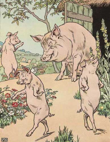 she sent them out to seek their
fortune