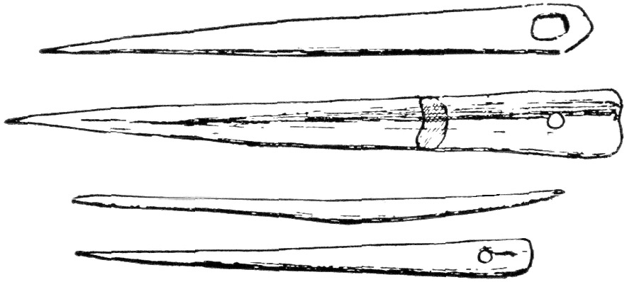 Hebrew Needles of Bone