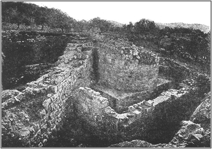 Part of City Wall and Gate, Samaria