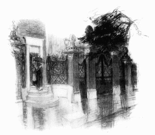 In the doorway and gates of the Smyth house, in Legaré Street, I was struck
with a Venetian suggestion