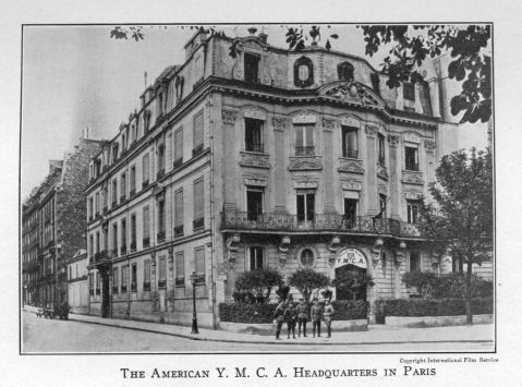 The American Y.M.C.A. Headquarters in Paris.