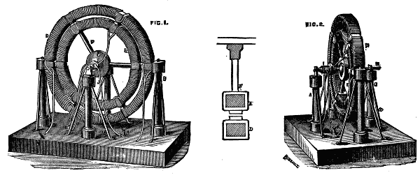 THE ELIAS ELECTROMOTOR.—MADE IN 1842.