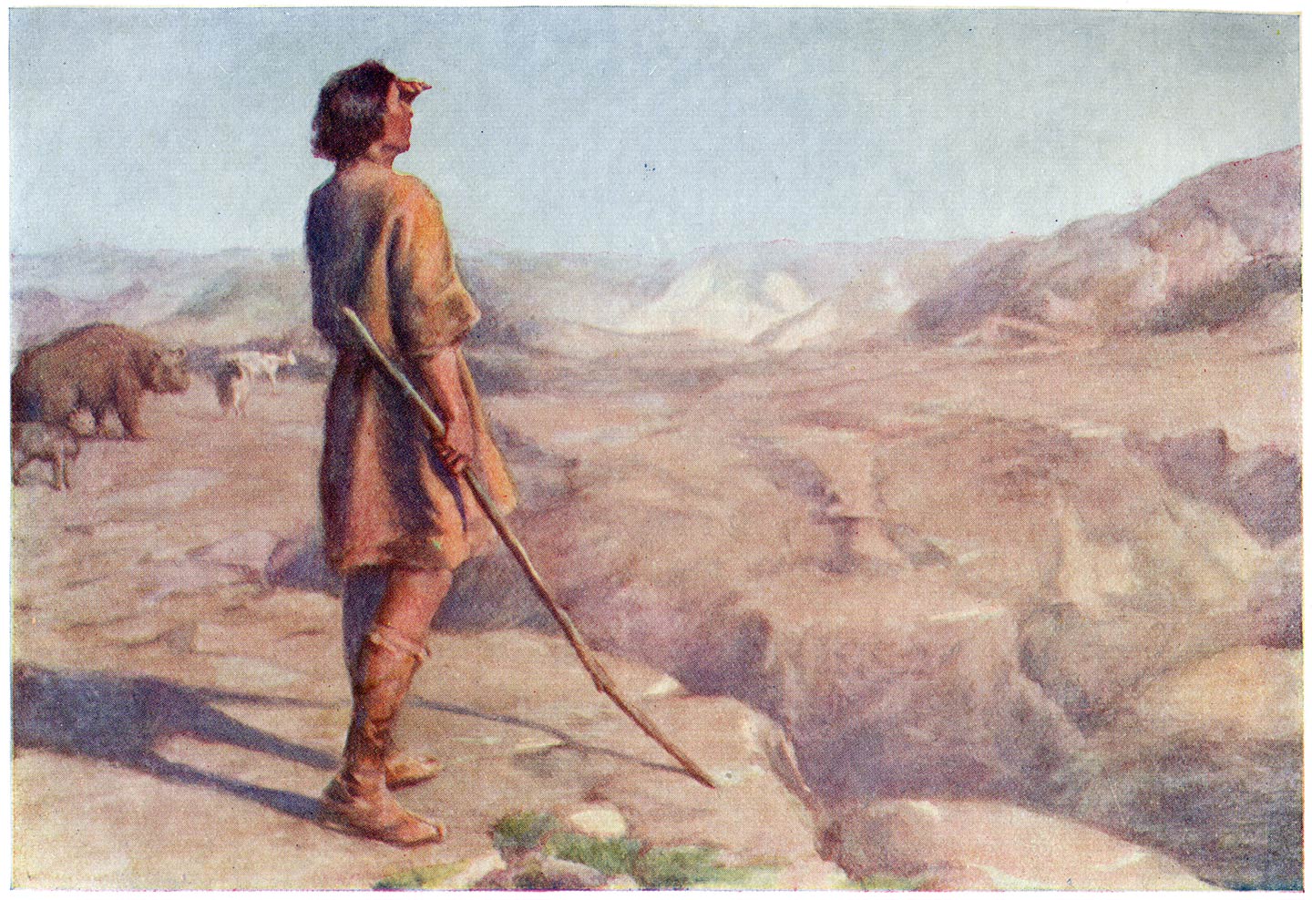 De berg Shar, waar Milosh, de herder, met zijn kudde vertoefde