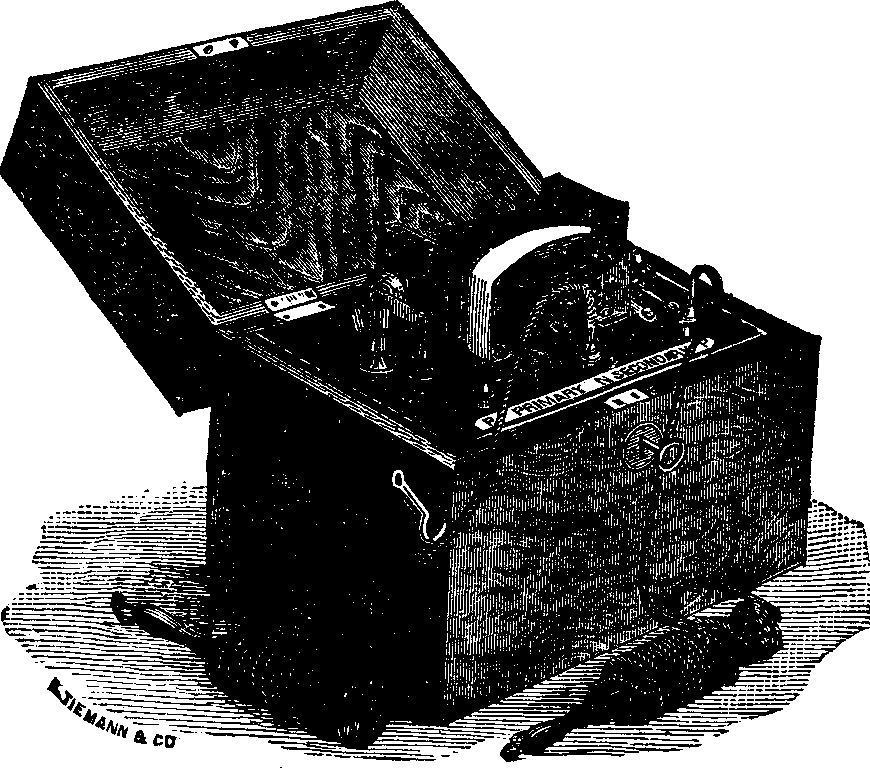 Illustration:
Fig. 8. A small Battery for home use.