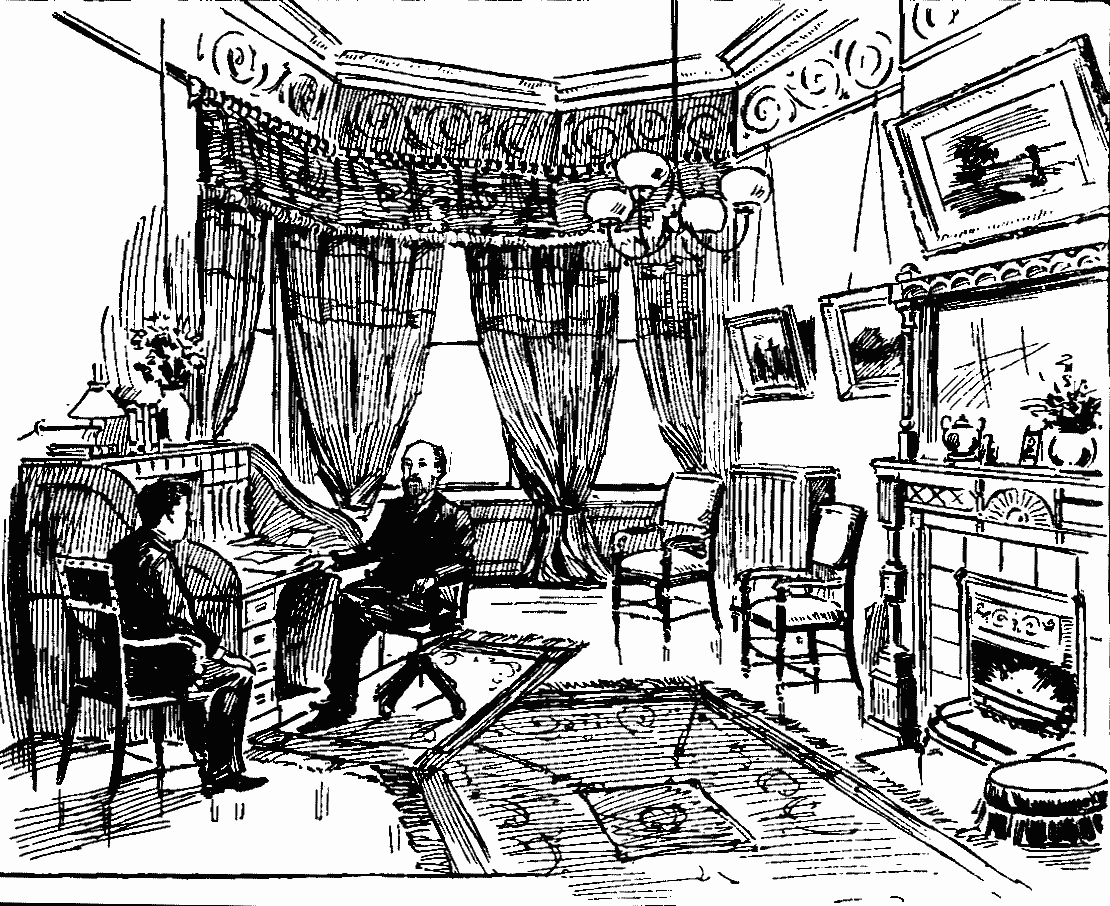 Illustration:
President Pierce's Business Office