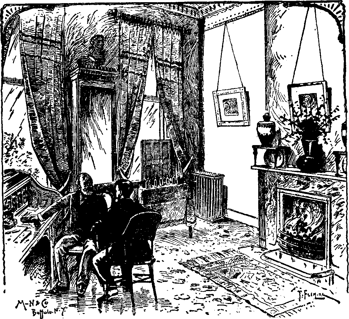 Illustration:
One of the Private Consultation-rooms, Gentlemen's Department.