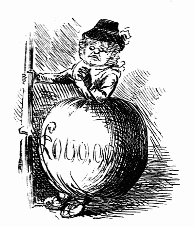 THE OLD LADY OF THREADNEEDLE STREET.
From "Punch."