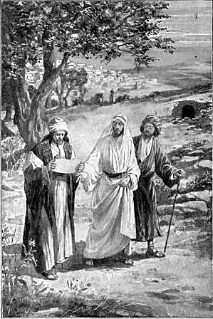 ON THE WAY TO EMMAUS

"Beginning at Moses and all the prophets,
He expounded unto them in all the
Scriptures the things concerning Himself."
Luke 24:27.