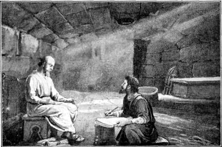 PAUL WRITING TO TIMOTHY
FROM ROME

"There is laid up for me a crown of righteousness,
which the Lord ... shall give me at that
day: and ... unto all them also that love His
appearing." 2 Tim. 4:8.