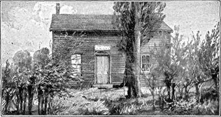 HOME OF THE FOX FAMILY,
HYDESVILLE, N.Y.

Spiritualism originated in this house
March 31, 1848.