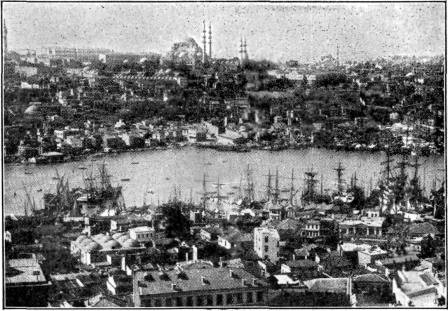 CITY OF CONSTANTINOPLE

The capital of the Turkish government.

COPYRIGHT BY UNDERWOOD & UNDERWOOD, N, Y.