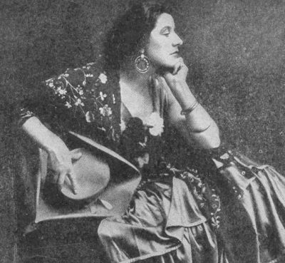 Mme. Geraldine Farrar in Spanish Costume as Carmine