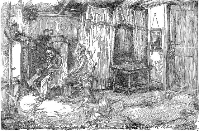 To sit staring at those fixed glazed eyes in silence, for a moment, would play,
Scrooge felt, the very deuce with him.