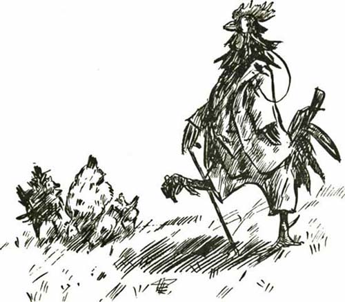 THE FRIZZLED CHICKEN THE FRIZZLED CHICKEN